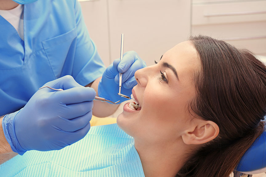 Patient Getting a Checkup