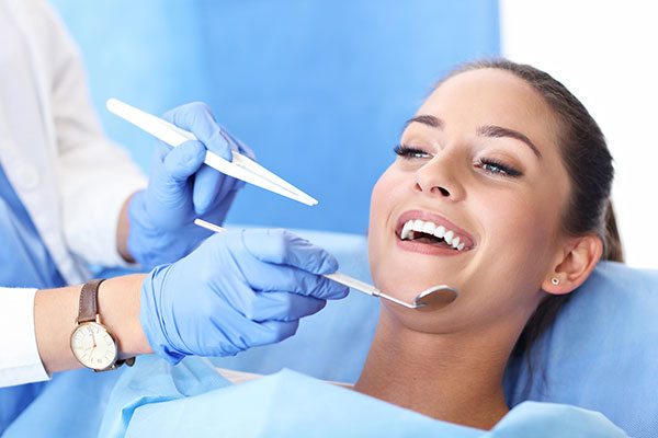 Patient at Hygienist